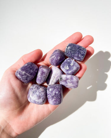 Lepidolite Lepidolite Halo Quartz